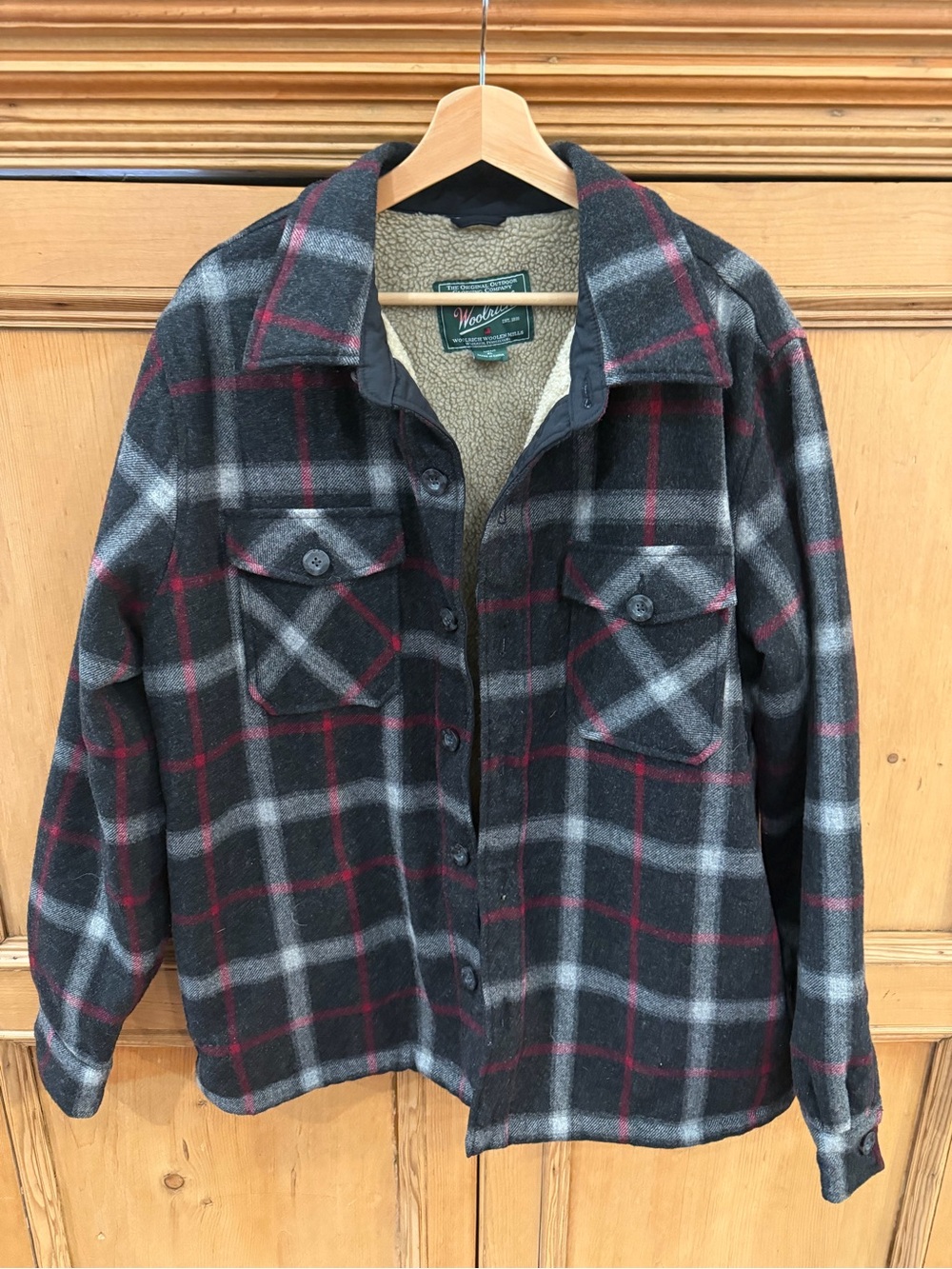Woolrich Jacket Sherpa Lined